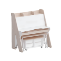 Набор мебели «Конструкторское бюро» (дуб молочный/белый) - «globural.ru» - Саратов