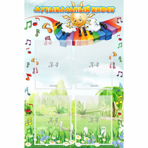 Стенд "Музыкальный киоск" с 4 карманами - «globural.ru» - Саратов