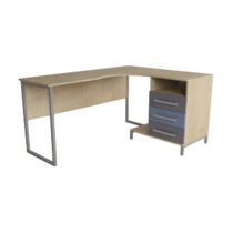 Стол рабочий для учителя с тумбой и подставкой "Умник" - «globural.ru» - Саратов