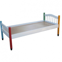 Кровать детская "Карандаш" 1400х600х600 ЛДСП настил ДВП  - «globural.ru» - Саратов