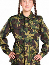 Костюм детский военно-полевой зелёный кмф - «globural.ru» - Саратов