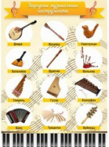 Стенд "Народные музыкальные инструменты" - «globural.ru» - Саратов