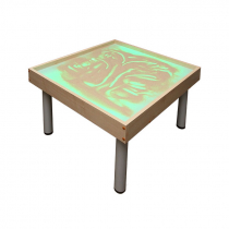 Столик на ножках для рисования песком Радуга. Подсветка RGB - «globural.ru» - Саратов