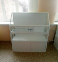 Витрина музейная наклонная с полкой - «globural.ru» - Саратов