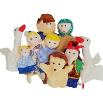 Набор перчаточных кукол к сказке "Гуси-лебеди" - «globural.ru» - Саратов