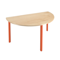 Стол детский полукруглый нерегулируемый ЛДСП - «globural.ru» - Саратов