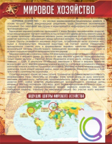 Стенд "Мировое хозяйство" - «globural.ru» - Саратов