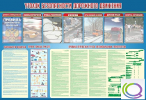 Стенд "Уголок безопасности дорожного движения" (вариант 4) - «globural.ru» - Саратов
