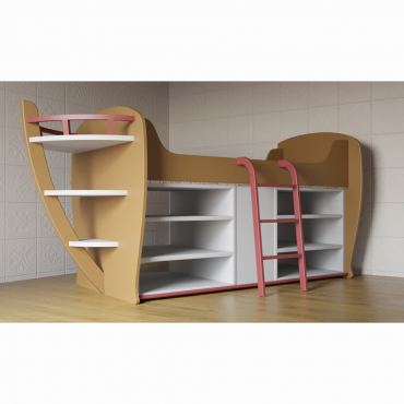 Детская кровать-чердак «Корабль» - «globural.ru» - Саратов