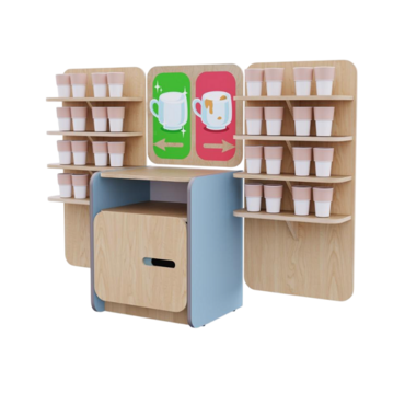 Питьевая зона из коллекции «НЕГА» (цвет голубой) - «globural.ru» - Саратов