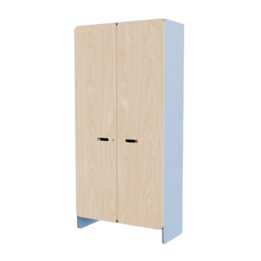 Шкаф под инвентарь из коллекции «НЕГА» (цвет голубой) - «globural.ru» - Саратов