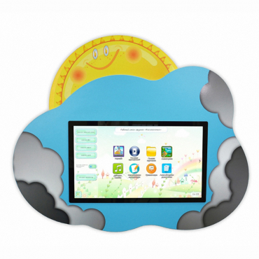 Профессиональный сенсорный настенный игровой комплекс "Говорящее облачко" - «globural.ru» - Саратов