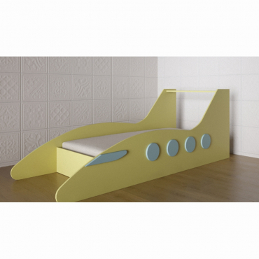 Детская кровать-самолет «Аэробус» - «globural.ru» - Саратов
