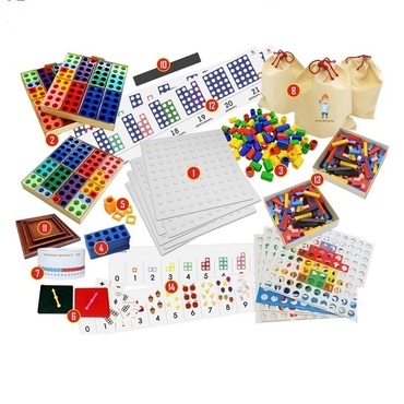 Нумирошка. Базовый набор для групповых занятий с детьми младшего возраста от 3 до 5 лет  - «globural.ru» - Саратов