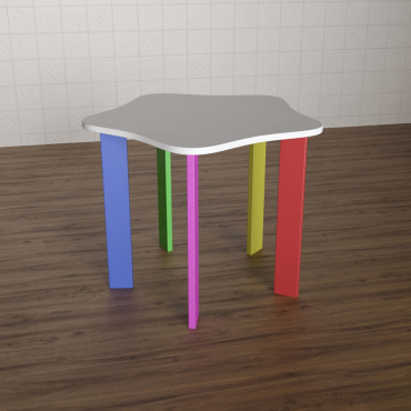 Детский стол «Радужное облачко» - «globural.ru» - Саратов