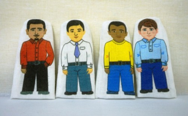 Набор пальчиковых кукол "Расы" - «globural.ru» - Саратов