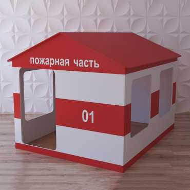 Детский игровой домик «Пожарная служба» - «globural.ru» - Саратов