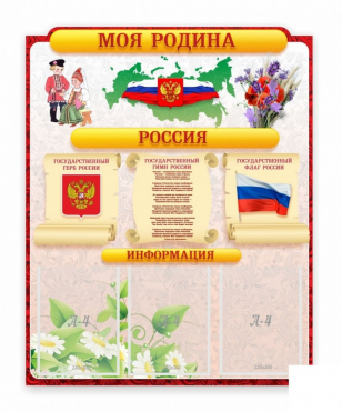 Стенд "Наша родина Россия" - «globural.ru» - Саратов
