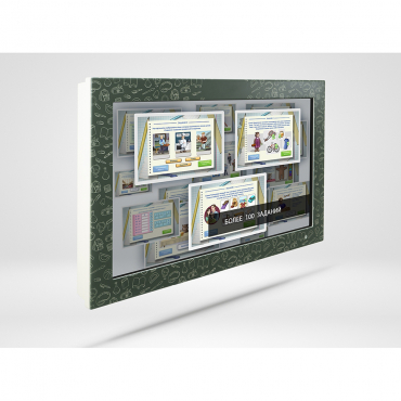 Сенсорная панель «Финансовая грамотность» для школ 55" - «globural.ru» - Саратов