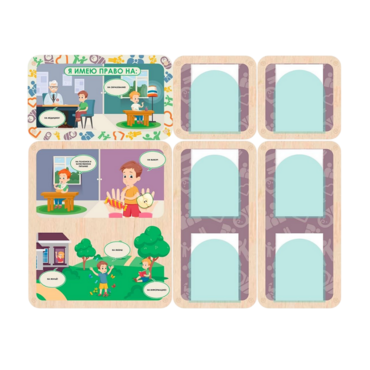 Информационный стенд «Права ребёнка» 137.5 х 111 см - «globural.ru» - Саратов