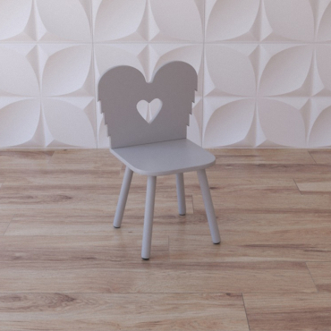 Стул «Ангельское сердечко» белый - «globural.ru» - Саратов