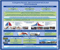 Стенд "Социально-экономическая география. Воссоздание населения" - «globural.ru» - Саратов