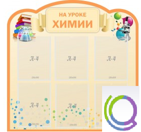 Стенд "На уроке химии" (вариант 1) - «globural.ru» - Саратов