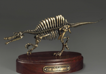 Модель скелета динозавра Spinosaurus - «globural.ru» - Саратов