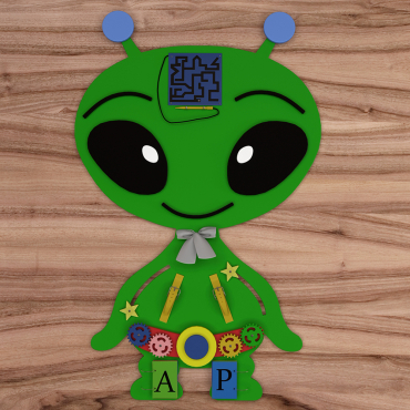 Бизиборд "Разумный пришелец" - «globural.ru» - Саратов