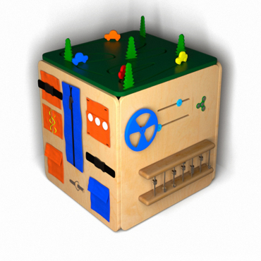 Бизикуб "Для большой семьи" - «globural.ru» - Саратов