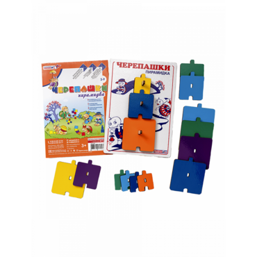 Головоломка-конструктор "Черепашки Пирамидка" - «globural.ru» - Саратов