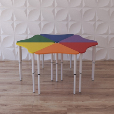 Стол растущий на регулируемых ножках «Лети лепесток» - «globural.ru» - Саратов