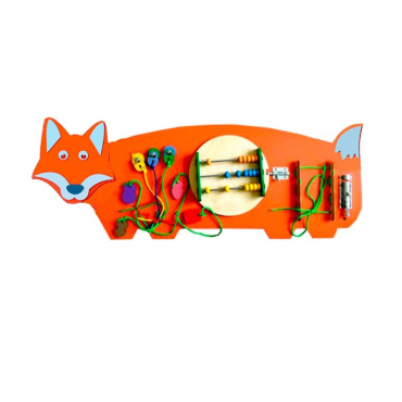 Бизиборд "Рыжая лиса" - «globural.ru» - Саратов