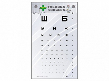 Интерактивный стенд "Таблица Сивцева" - «globural.ru» - Саратов