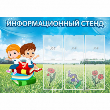 Стенд информационный с 6 карманами - «globural.ru» - Саратов