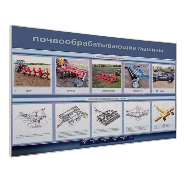 Электрифицированный светодинамический стенд «Почвообрабатывающие машины» - «globural.ru» - Саратов