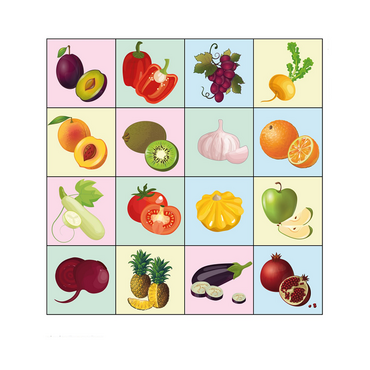 Коврик для логобота Пчелка "Фрукты" - «globural.ru» - Саратов