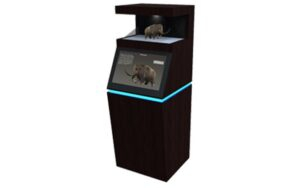 Голографическая 3D пирамида с сенсорным монитором "Классик" - «globural.ru» - Саратов