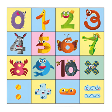 Коврик для логобота Пчелка "Цифры" - «globural.ru» - Саратов