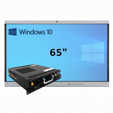 Интерактивная панель 65" (встроенный ПК Win10, Intel i5) - «globural.ru» - Саратов