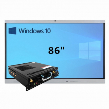 Интерактивная панель 86" (встроенный ПК Win10, Intel i5) - «globural.ru» - Саратов