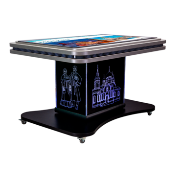 Интерактивный мультимедийный сенсорный стол «Laser museum» 32" - «globural.ru» - Саратов