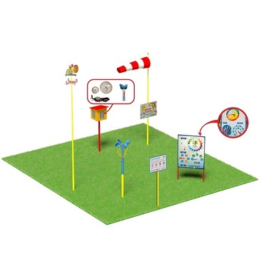 Метеорологическая площадка (комплект Мини - 2)  - «globural.ru» - Саратов