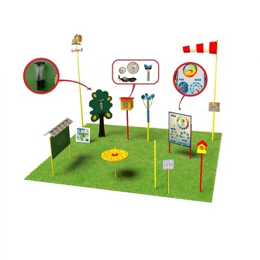 Метеорологическая площадка (комплект максимальный - 2 без ограждения)  - «globural.ru» - Саратов