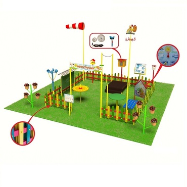 Метеорологическая площадка (комплект Премиум) - «globural.ru» - Саратов