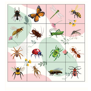 Коврик для логобота Пчелка "Насекомые и пауки" - «globural.ru» - Саратов