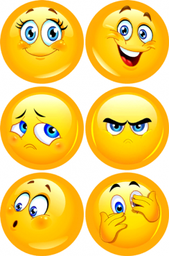 Набор эмоций "Смайлики" - «globural.ru» - Саратов