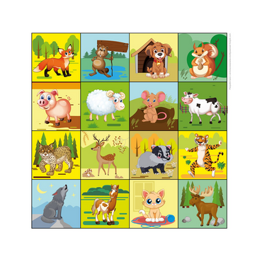 Коврик для логобота Пчелка "Животные" - «globural.ru» - Саратов